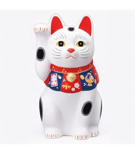 Amazon.co.jp: 復刻版 マイセン写し招き猫 中サイズ : ホーム＆キッチン